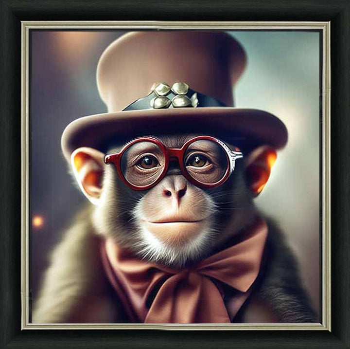 AN2317 Baby Monkey With Glasses