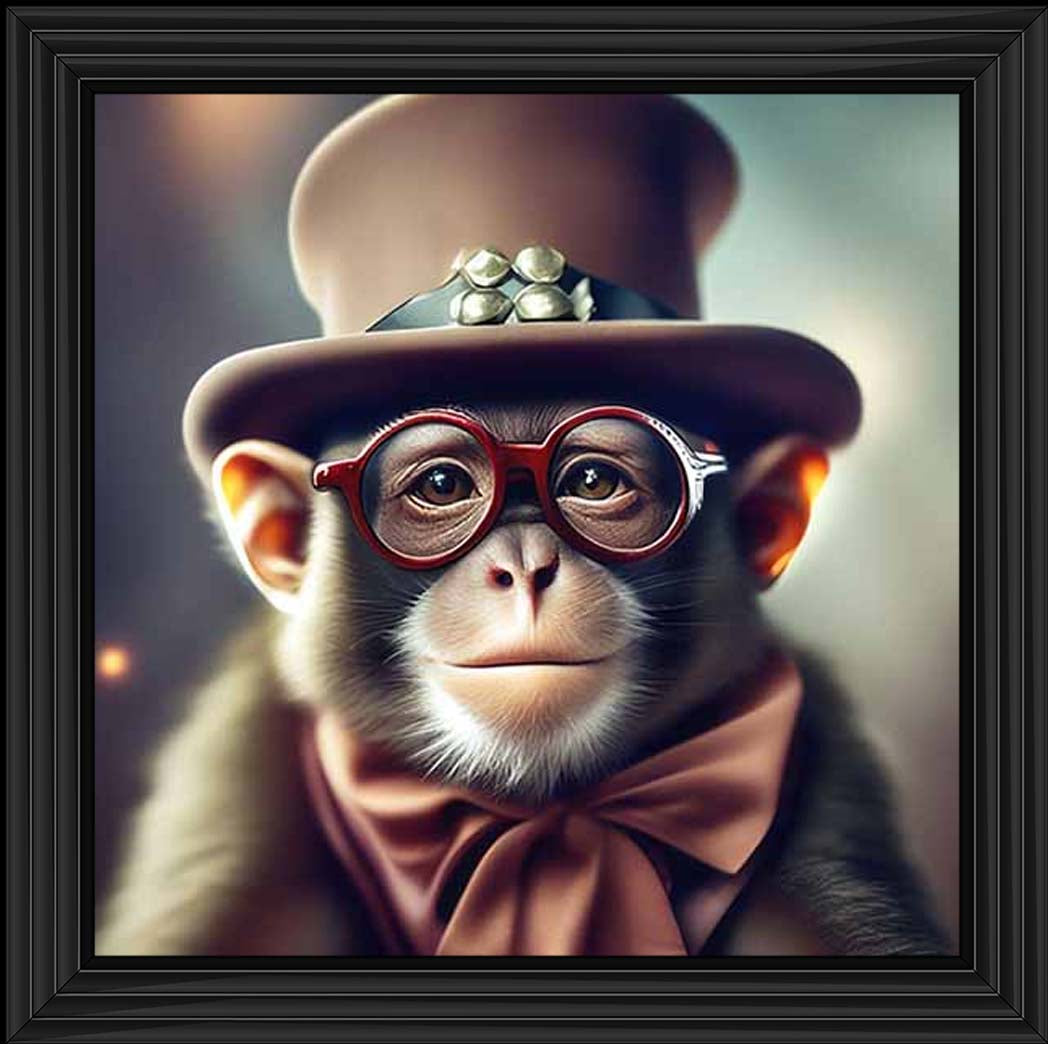 AN2317 Baby Monkey With Glasses