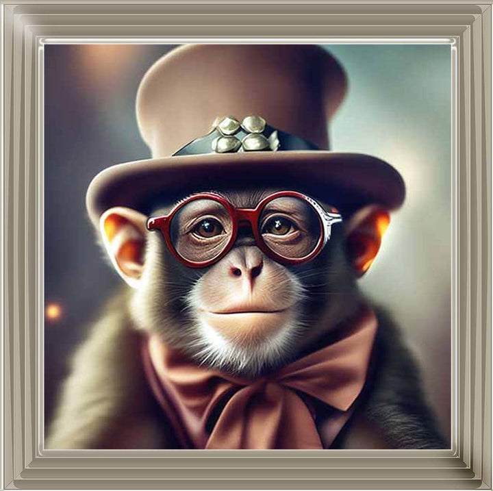 AN2317 Baby Monkey With Glasses