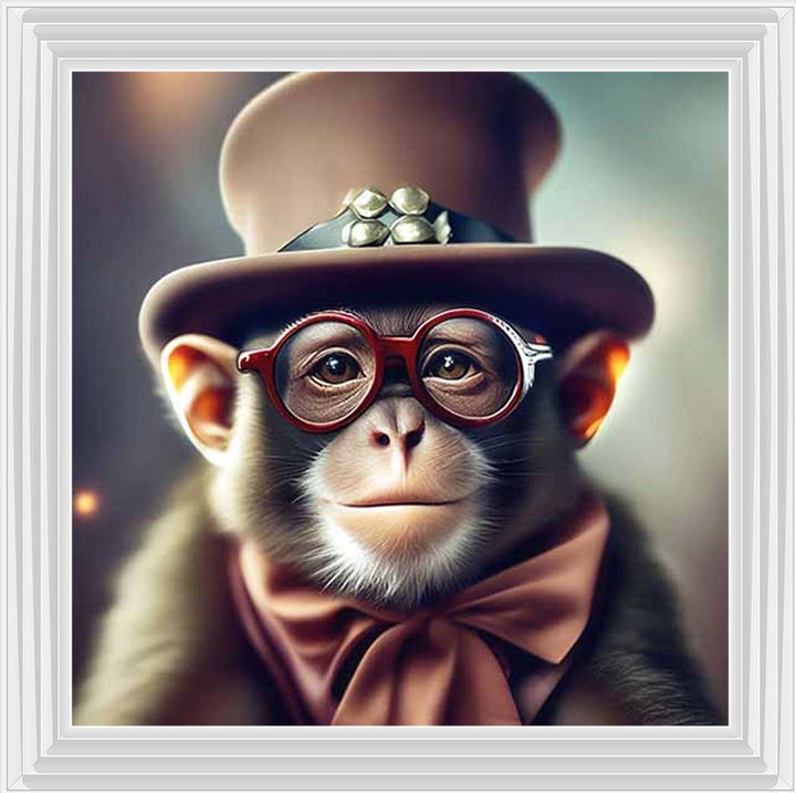 AN2317 Baby Monkey With Glasses