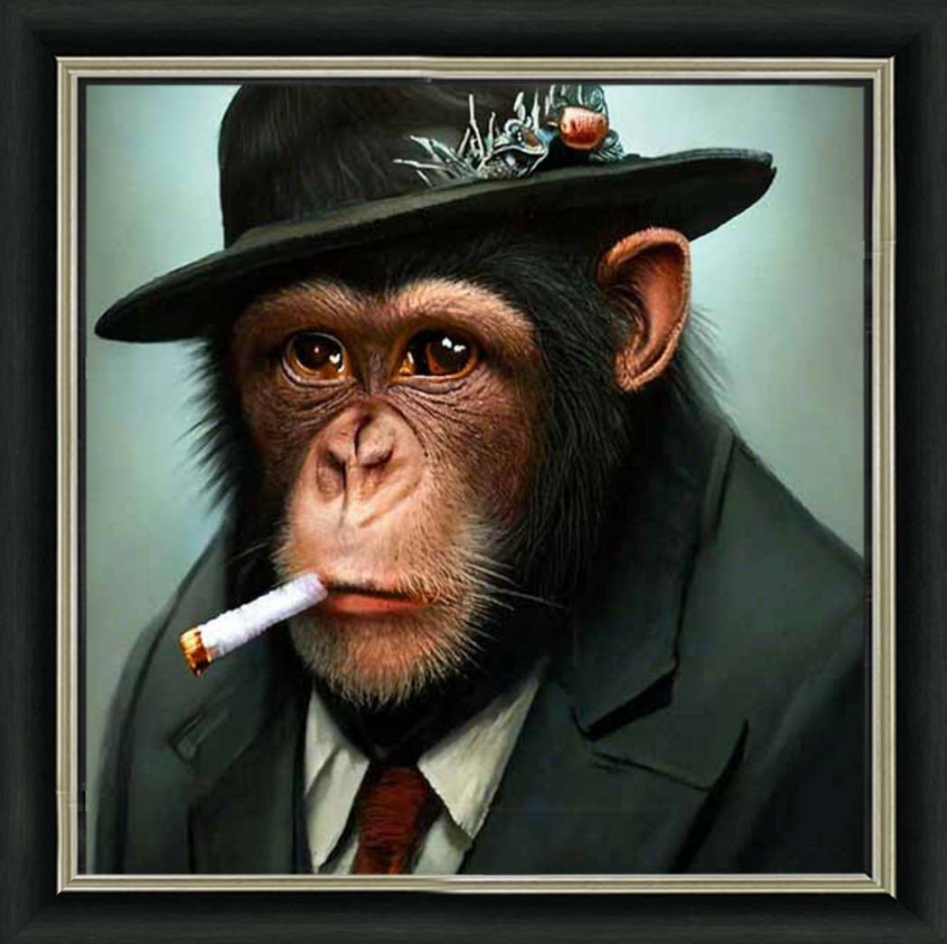 AN2319 Smoking Monkey