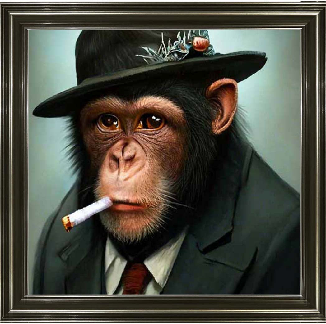 AN2319 Smoking Monkey