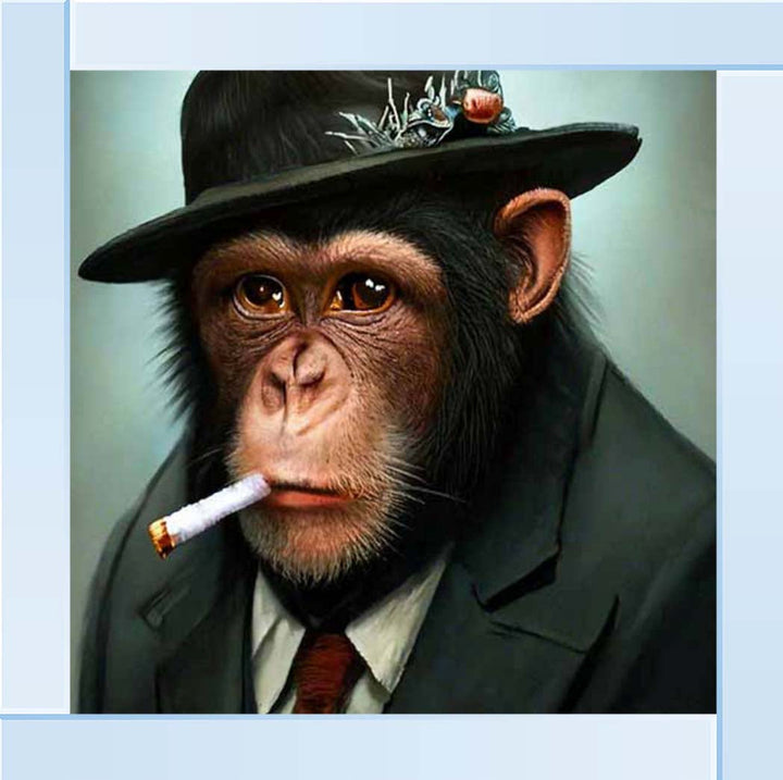 AN2319 Smoking Monkey