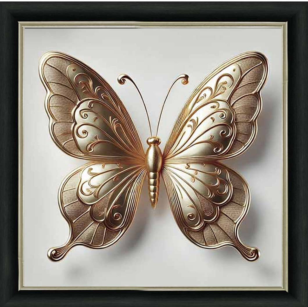 AN2412-GD Gold Butterfly