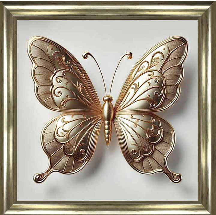 AN2412-GD Gold Butterfly