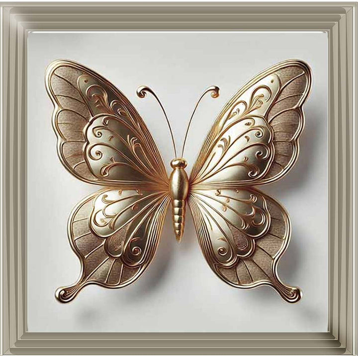 AN2412-GD Gold Butterfly