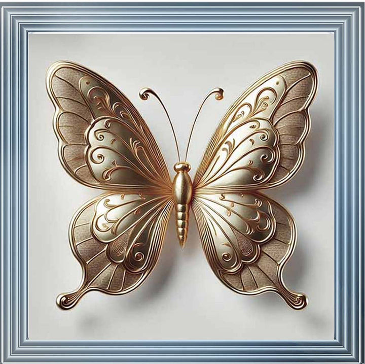 AN2412-GD Gold Butterfly