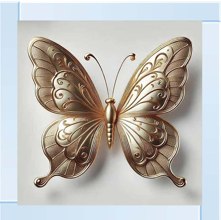 AN2412-GD Gold Butterfly