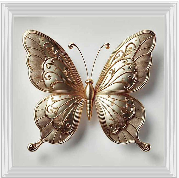 AN2412-GD Gold Butterfly