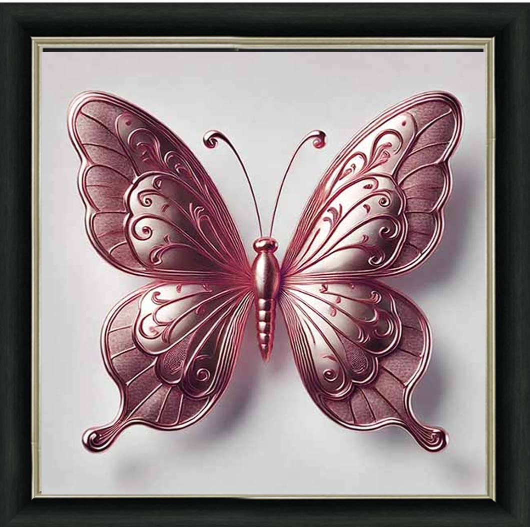 AN2412-PK Pink Butterfly