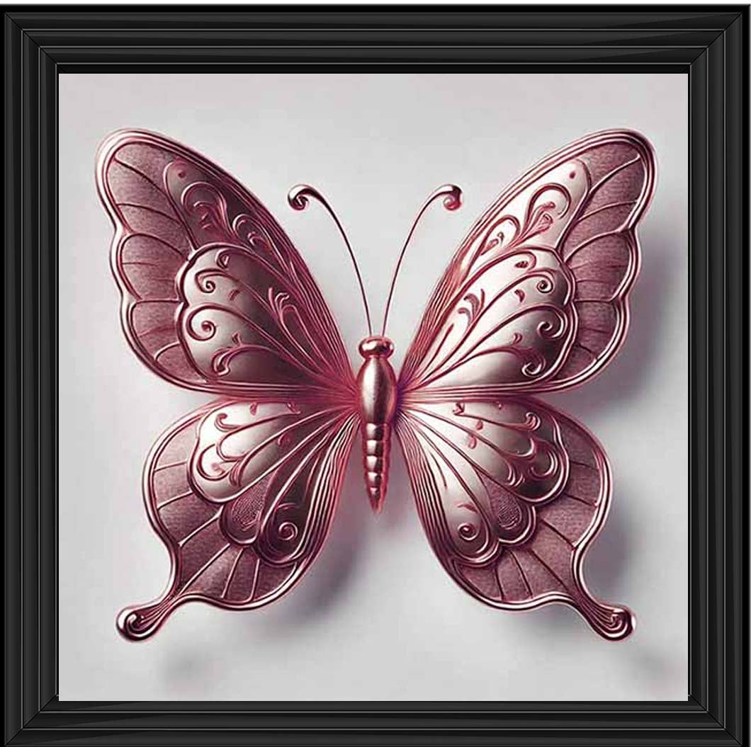 AN2412-PK Pink Butterfly