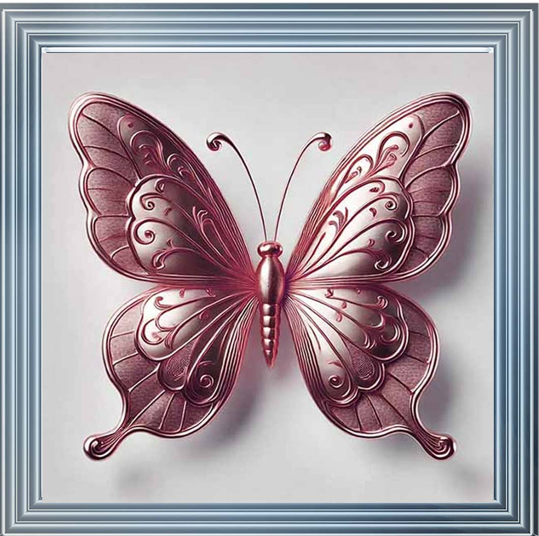 AN2412-PK Pink Butterfly