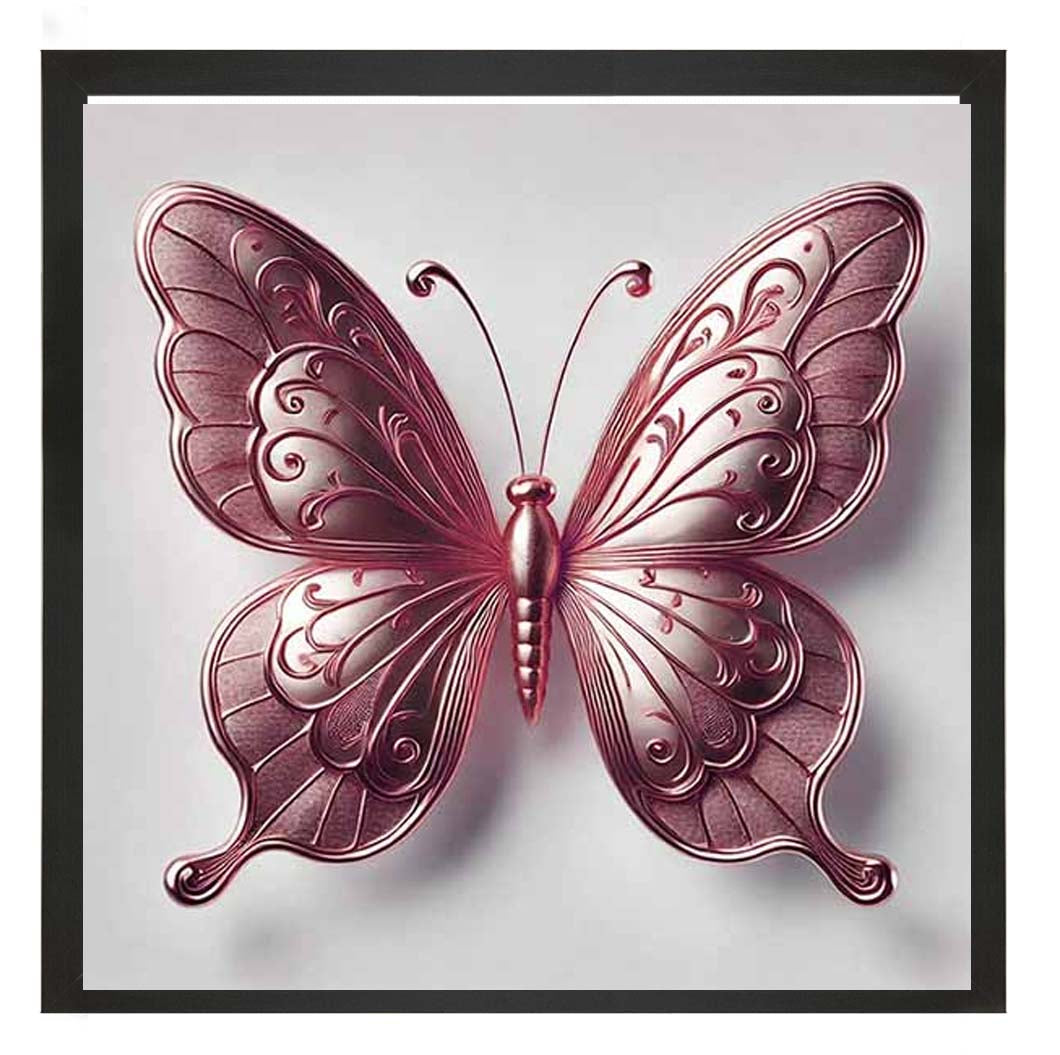 AN2412-PK Pink Butterfly