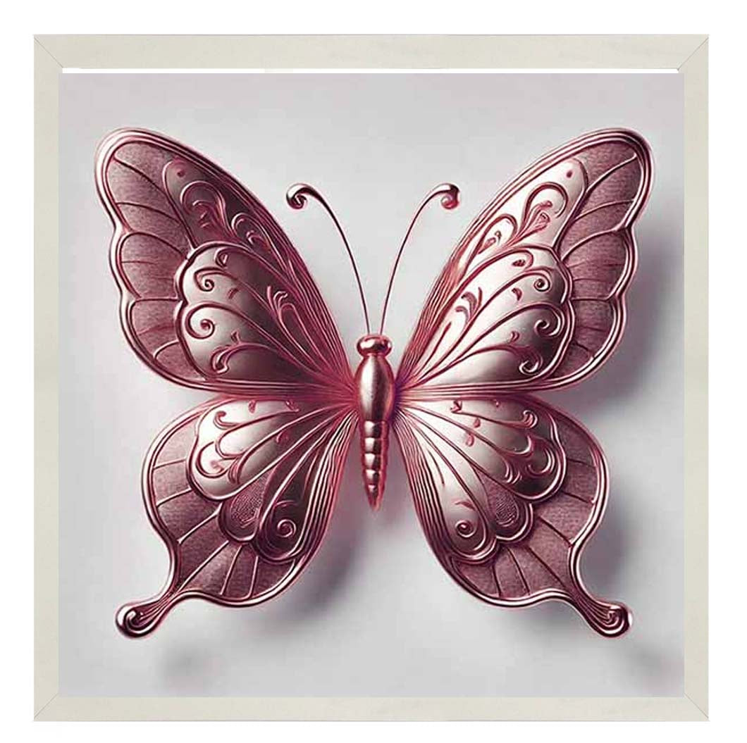 AN2412-PK Pink Butterfly