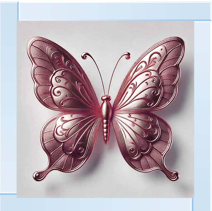 AN2412-PK Pink Butterfly