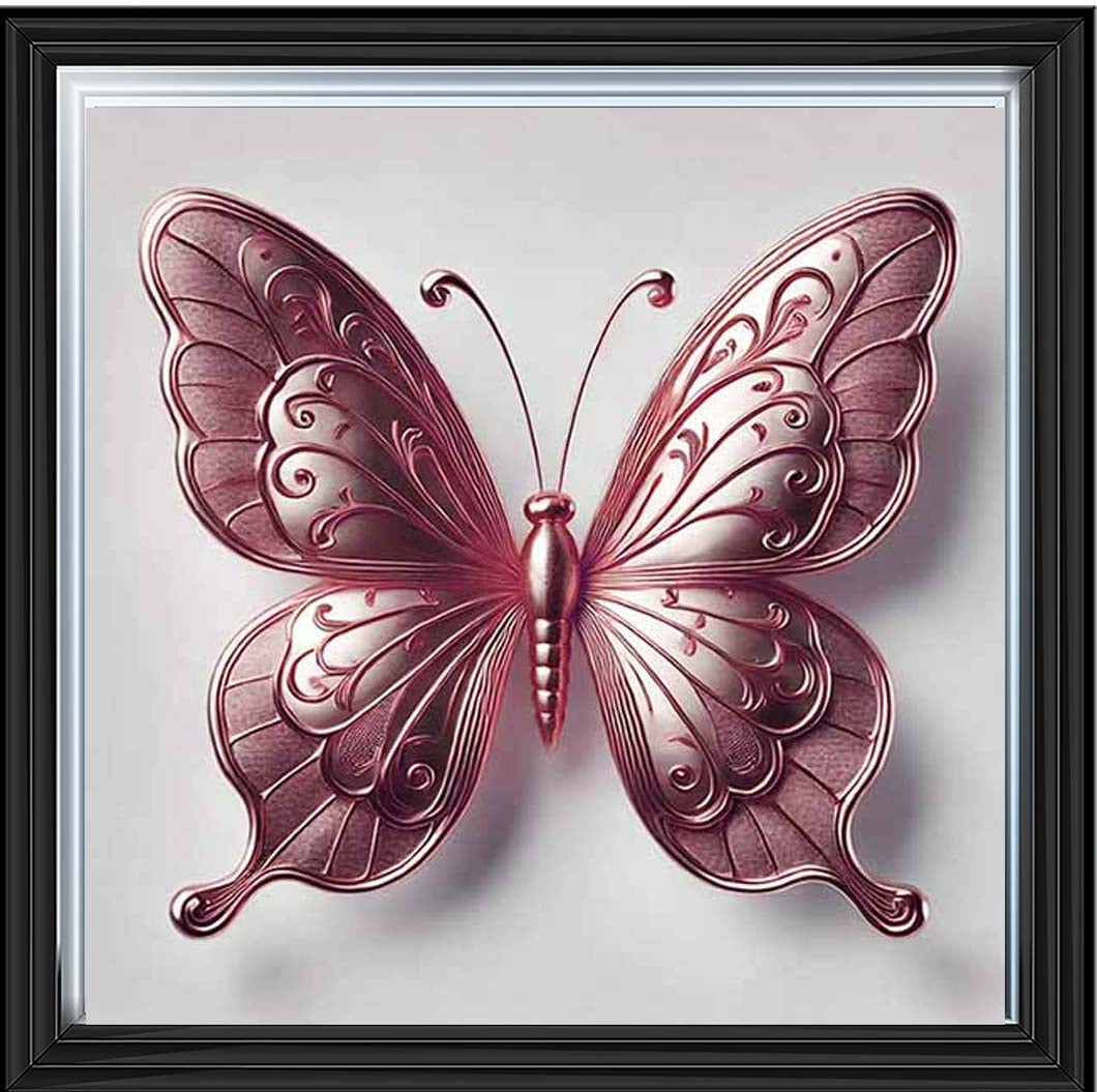 AN2412-PK Pink Butterfly