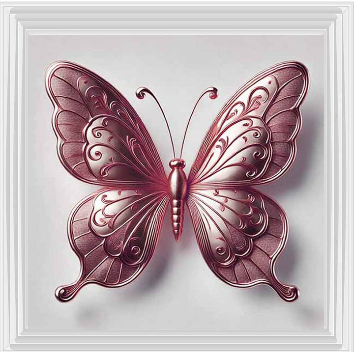 AN2412-PK Pink Butterfly