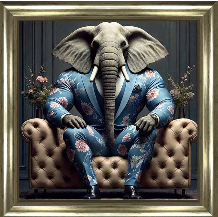 AN2429 MR Elephant Blue Suit