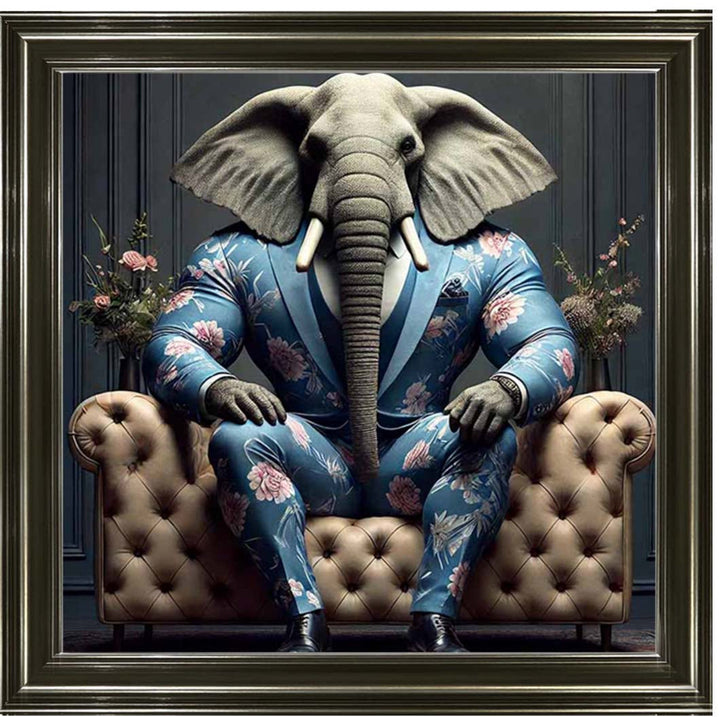 AN2429 MR Elephant Blue Suit