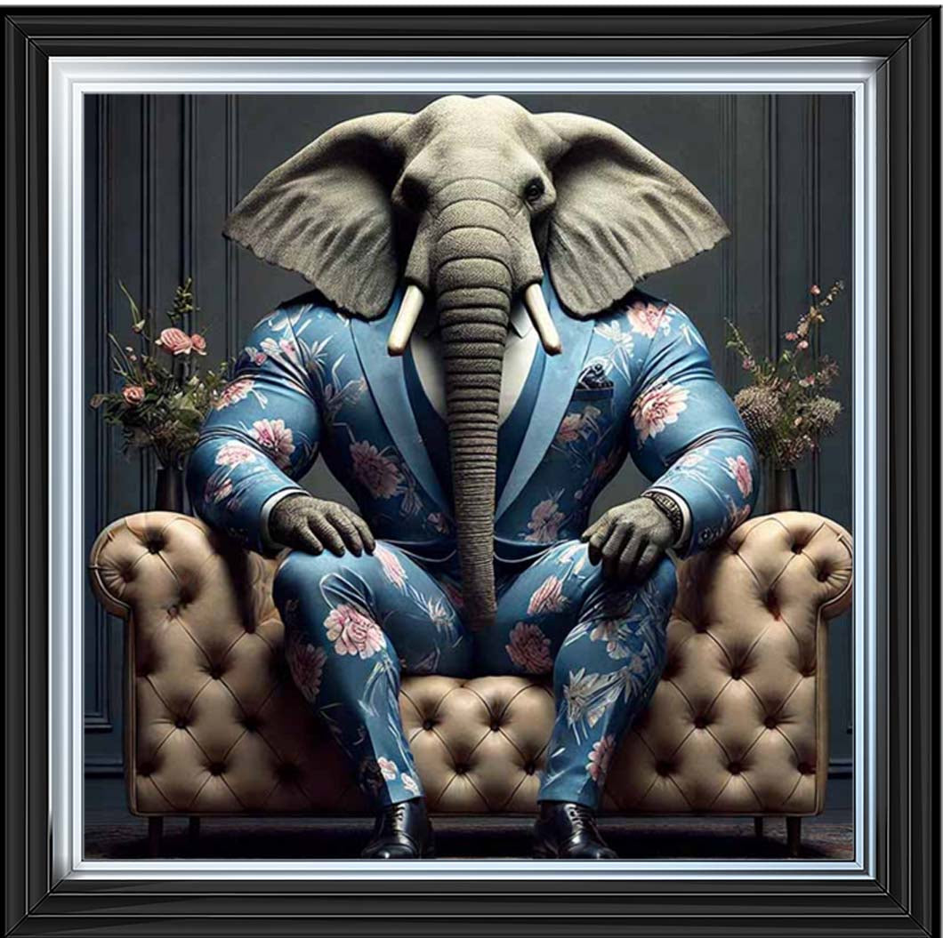 AN2429 MR Elephant Blue Suit