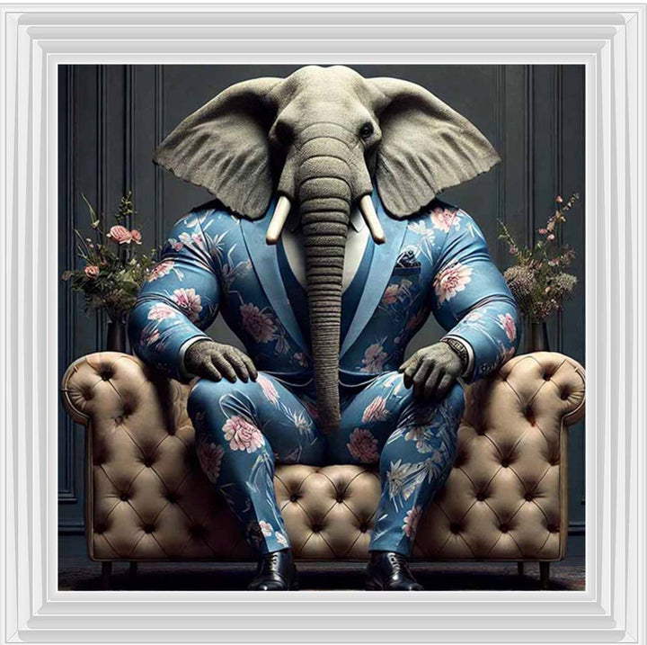 AN2429 MR Elephant Blue Suit