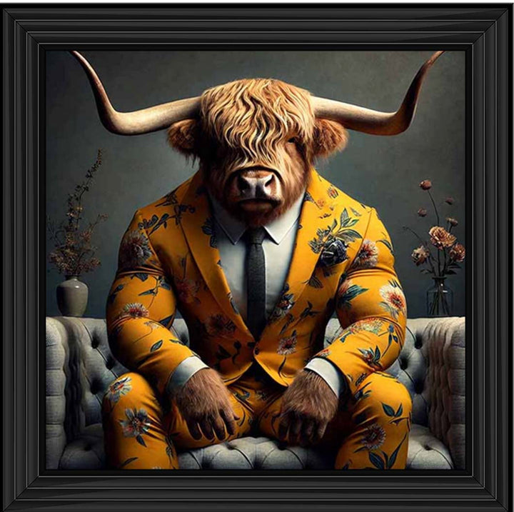 AN2435 Boss Highland cow