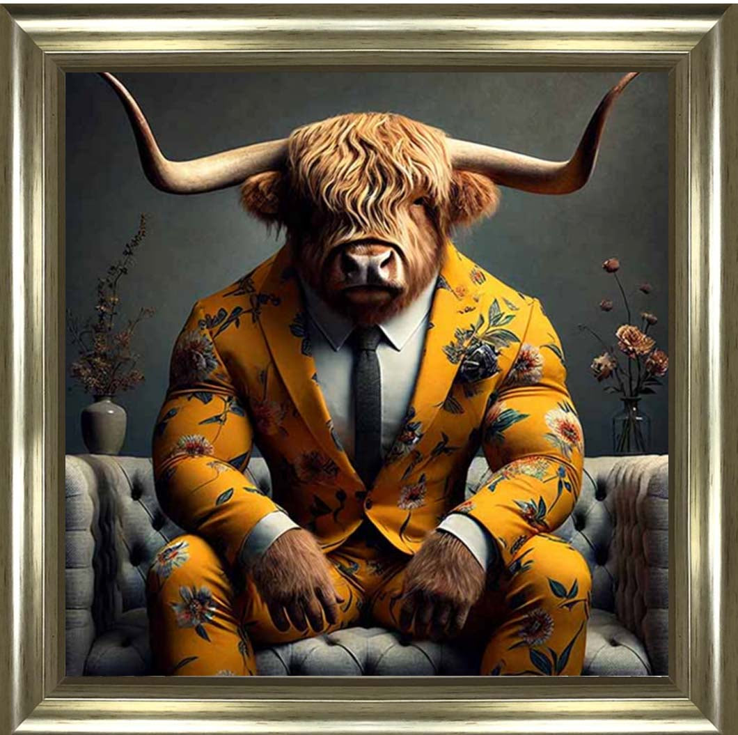 AN2435 Boss Highland cow