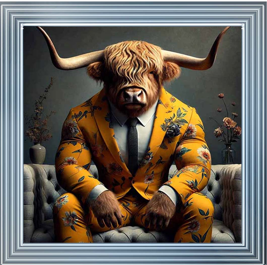 AN2435 Boss Highland cow