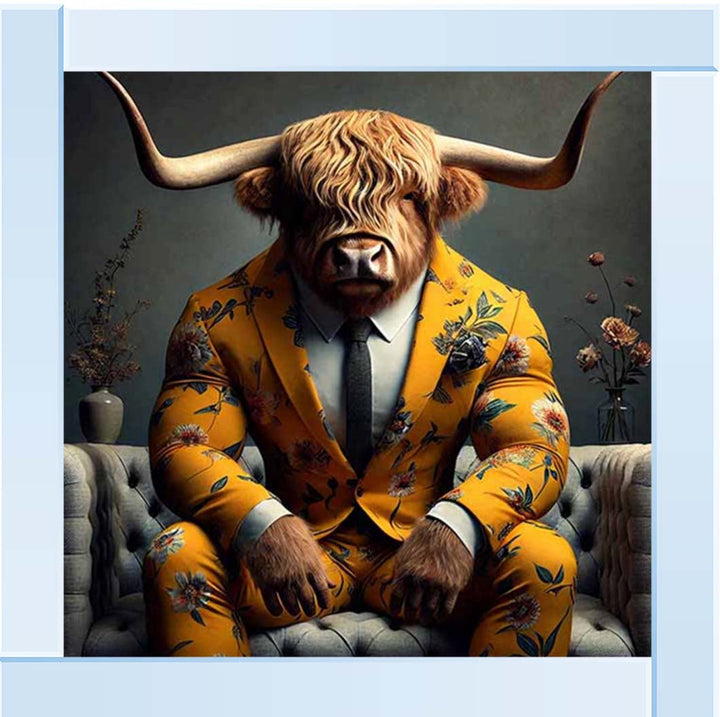 AN2435 Boss Highland cow