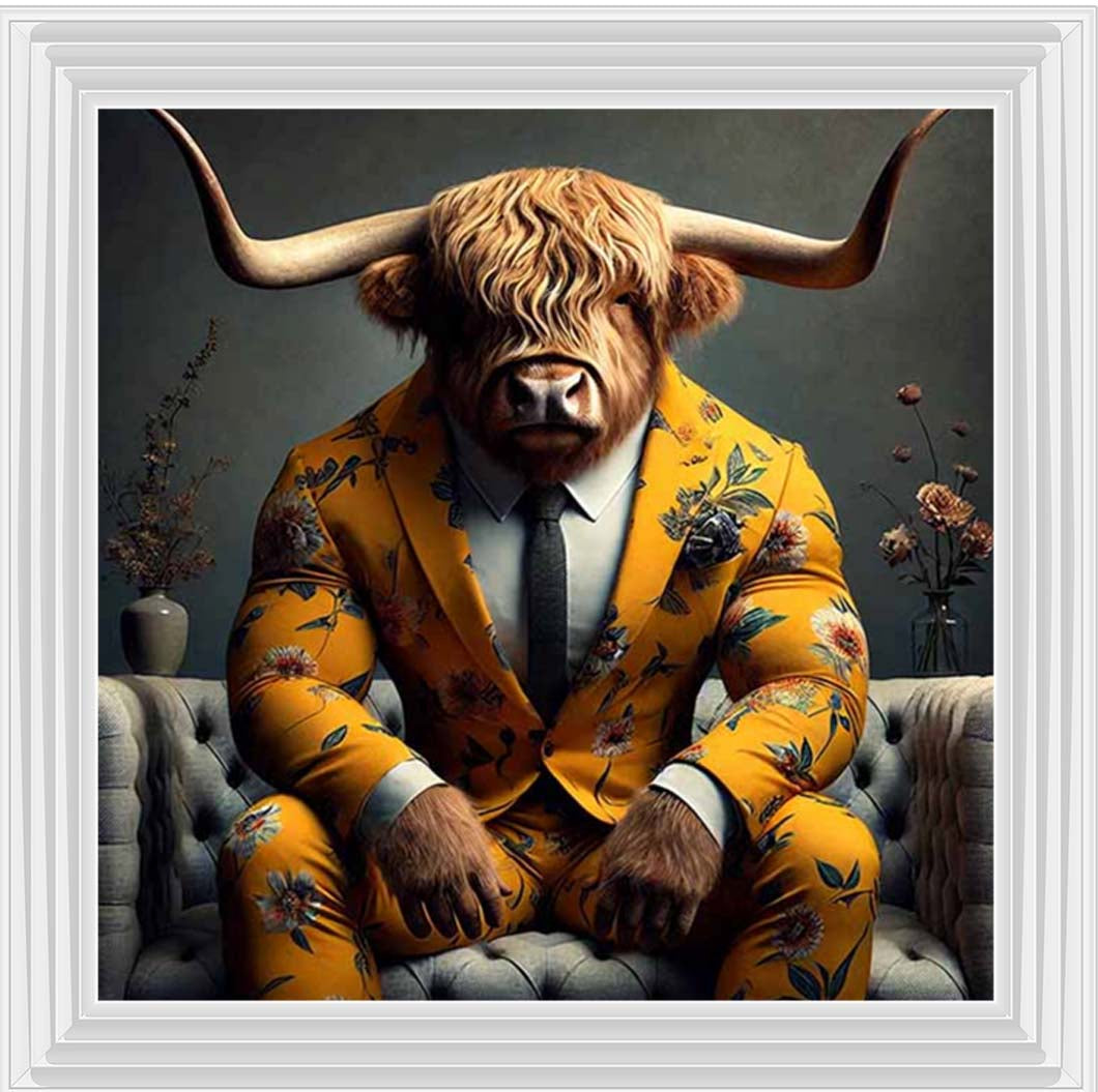 AN2435 Boss Highland cow