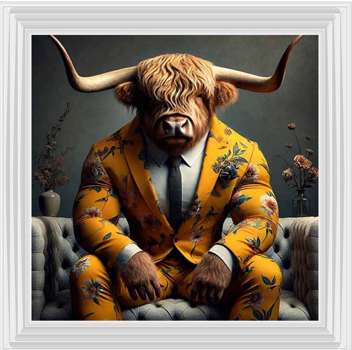 AN2435 Boss Highland cow