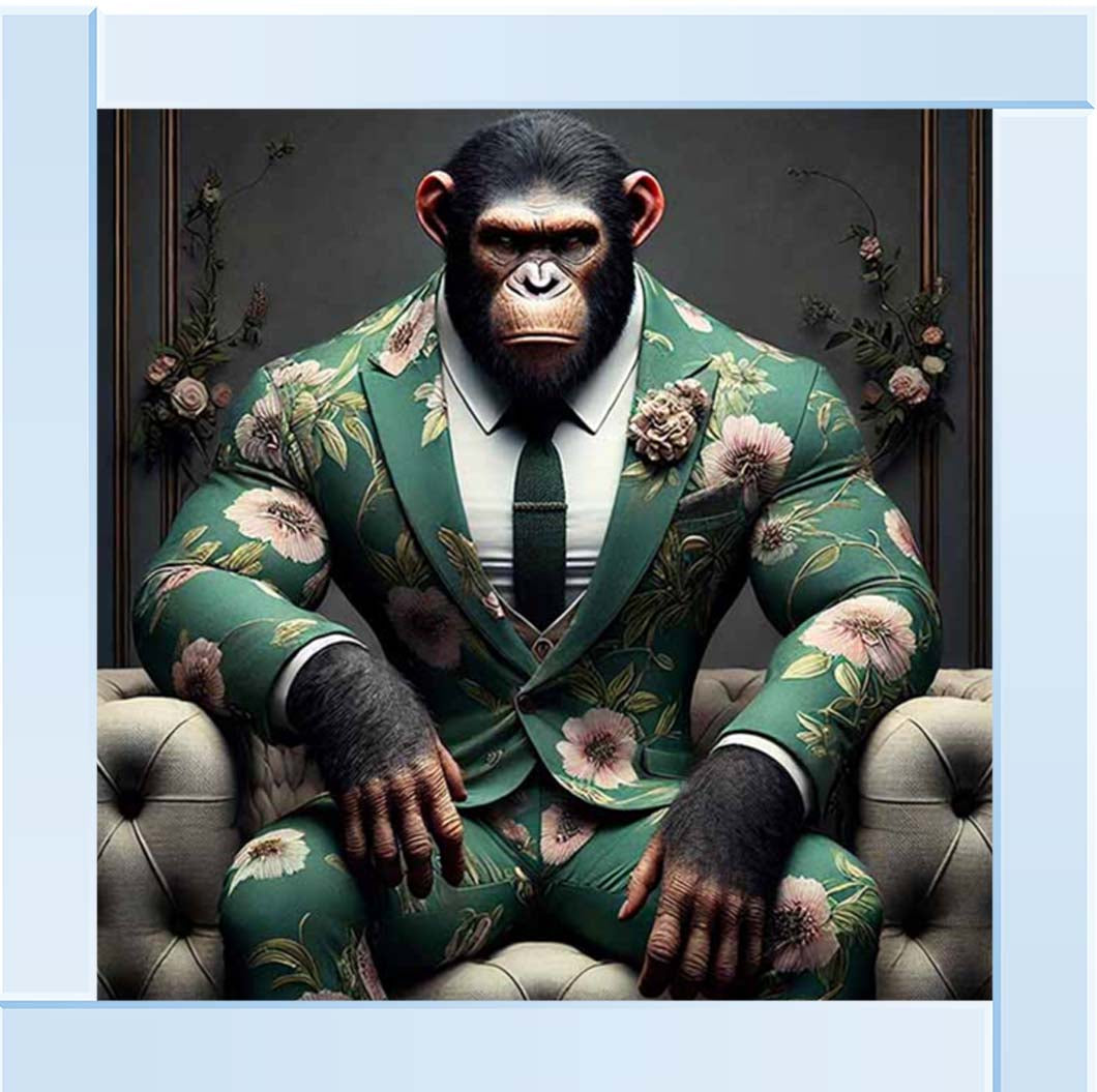 AN2443 Chimpanzee the Boss