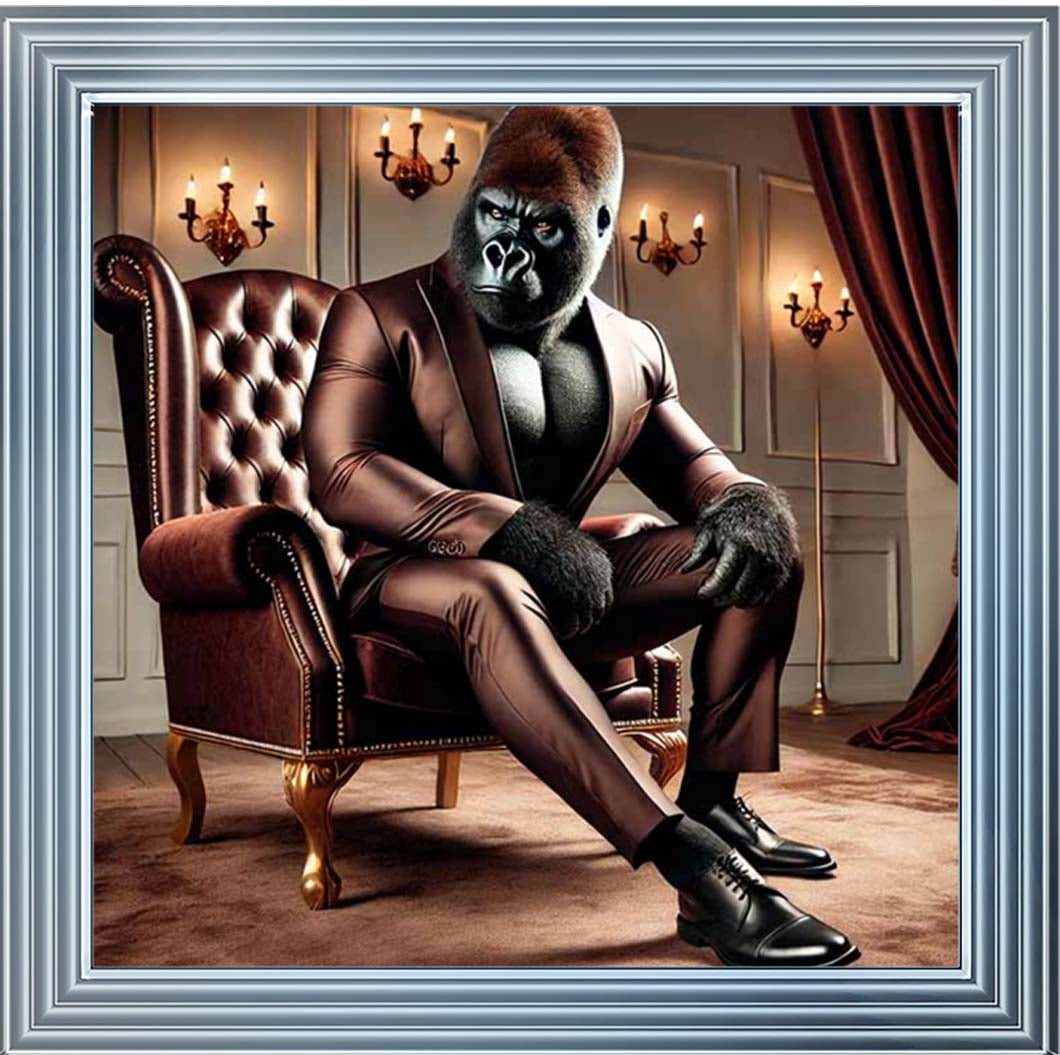 AN2444 MR Gorilla in Suit