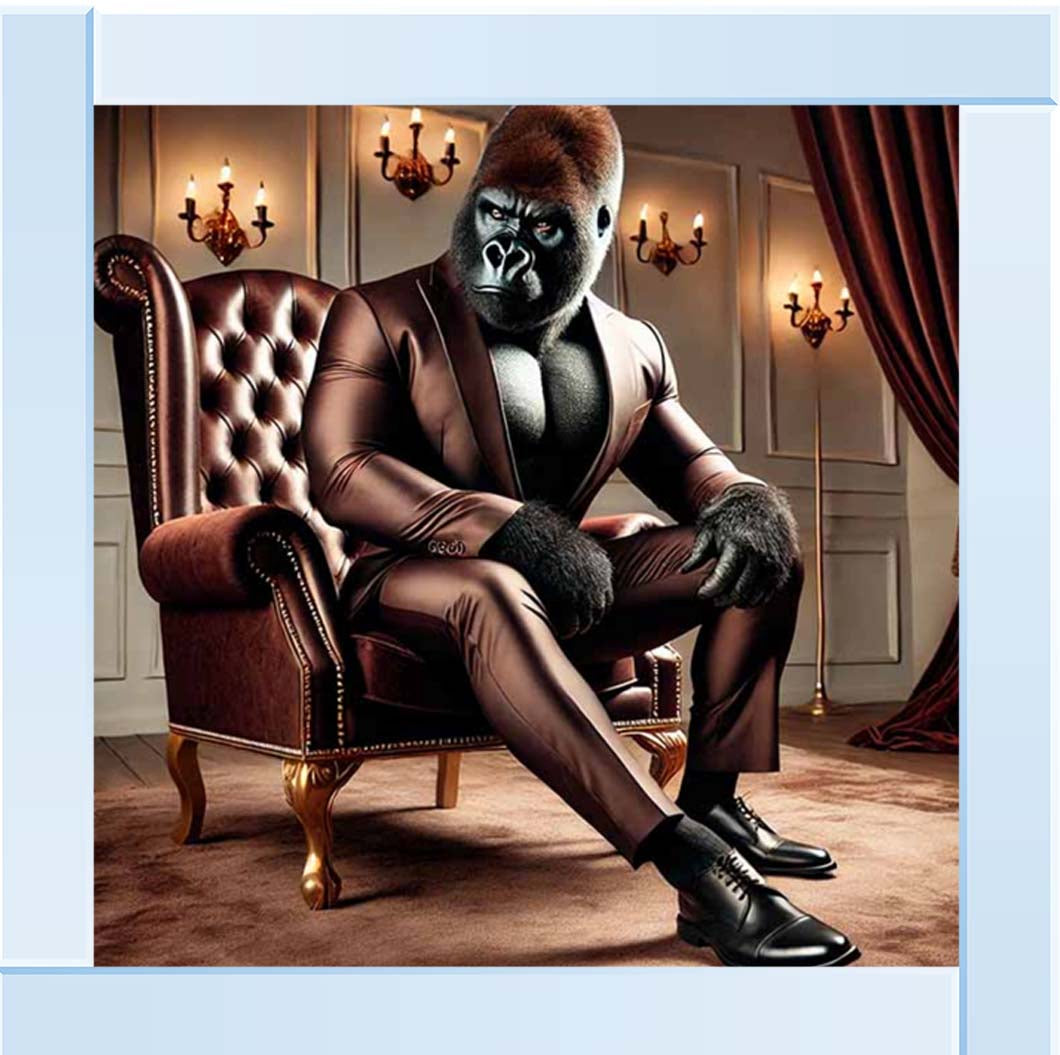 AN2444 MR Gorilla in Suit