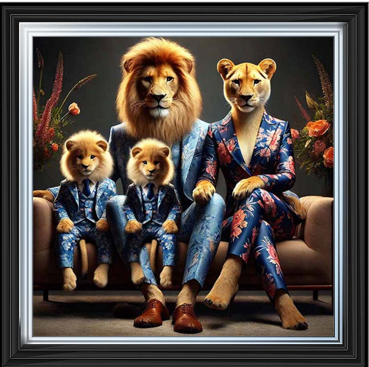 AN2464 Lion Family in Suit