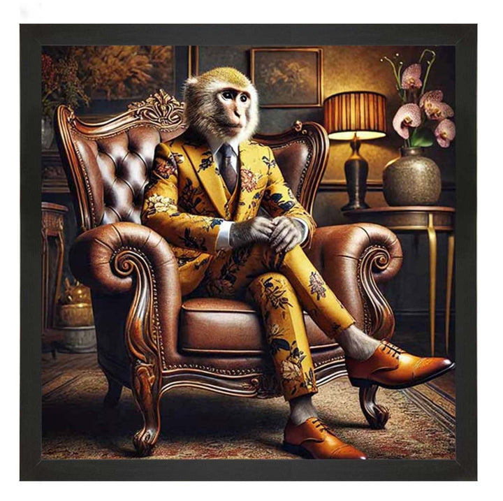 AN2470 Monker in Floral Suit