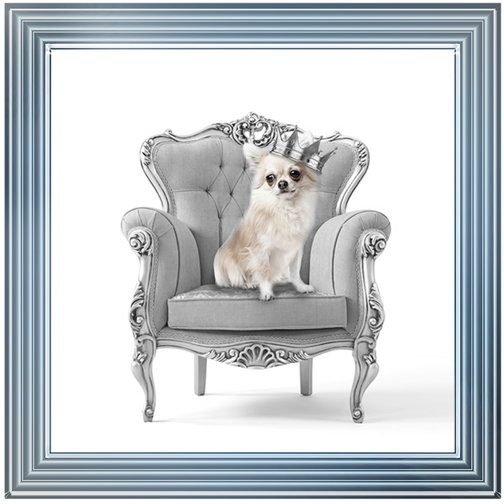 Roman On The Throne Silver