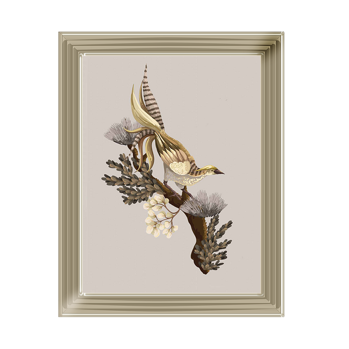Game bird mural