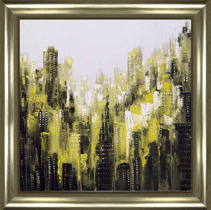 AB528 YELLOW CITY ABSTRACT