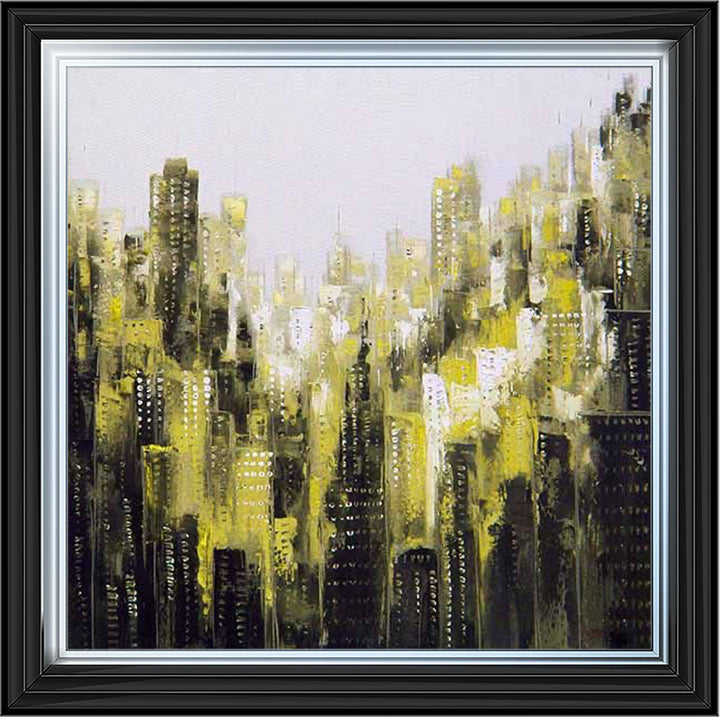 AB528 YELLOW CITY ABSTRACT