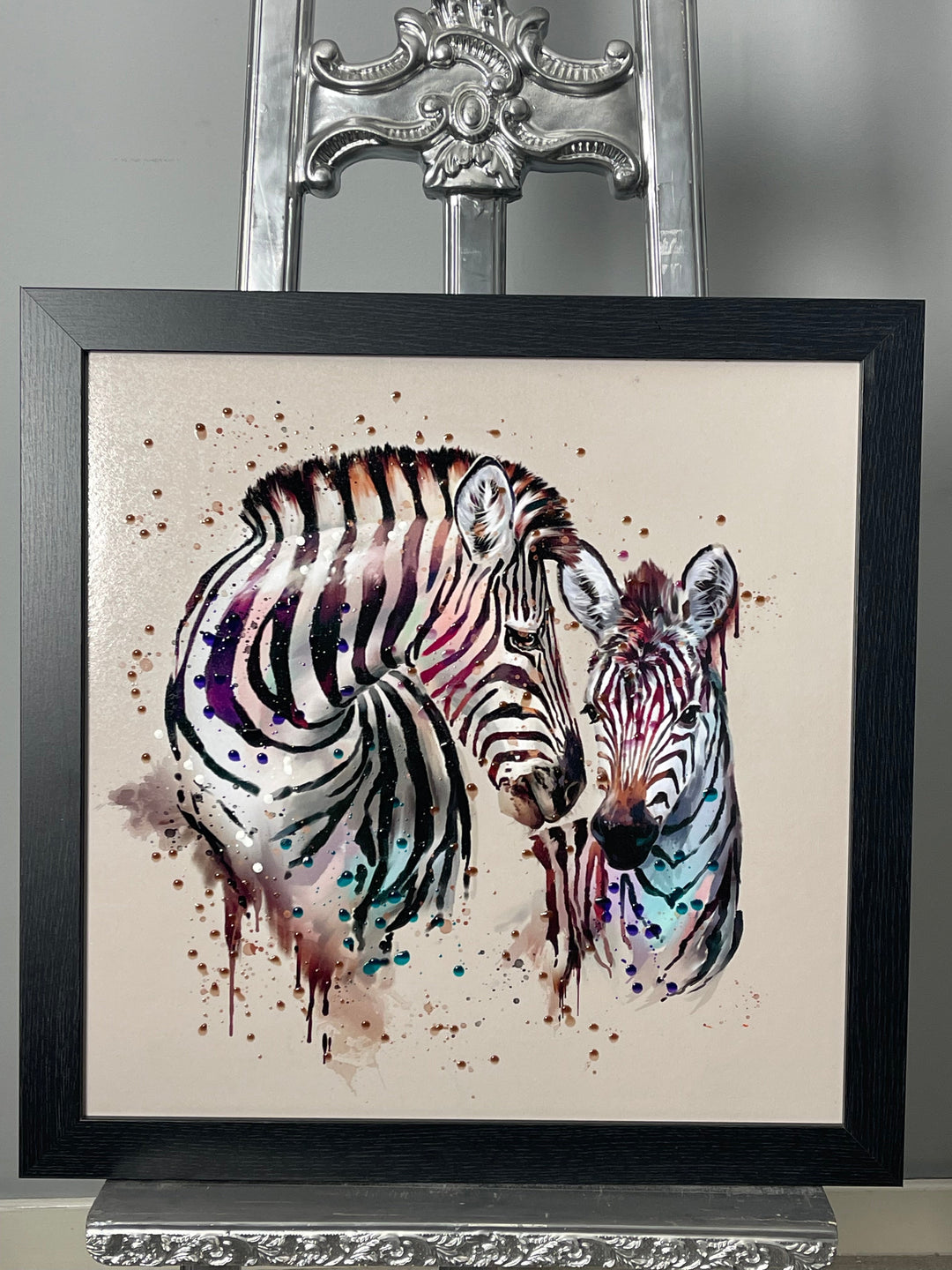AN547 Pair Of Zebras OV