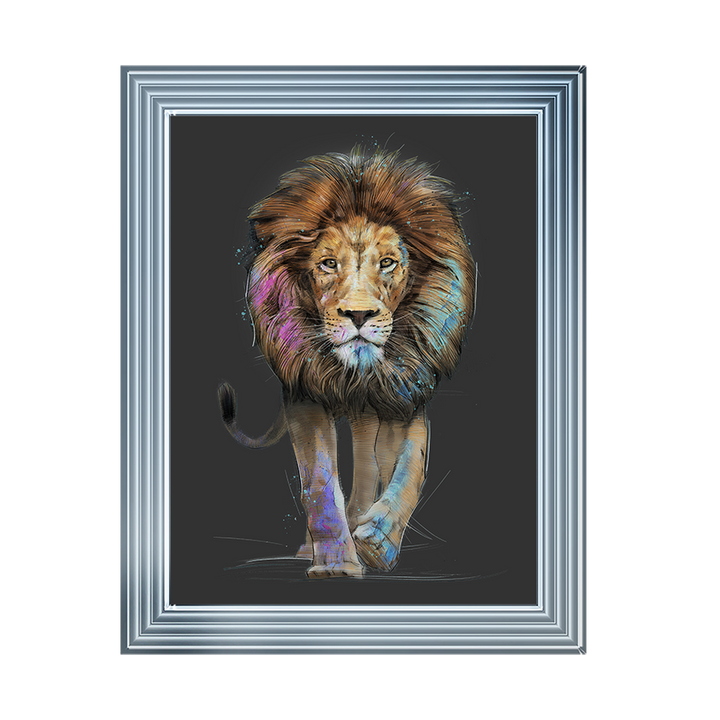 Colourful Lion