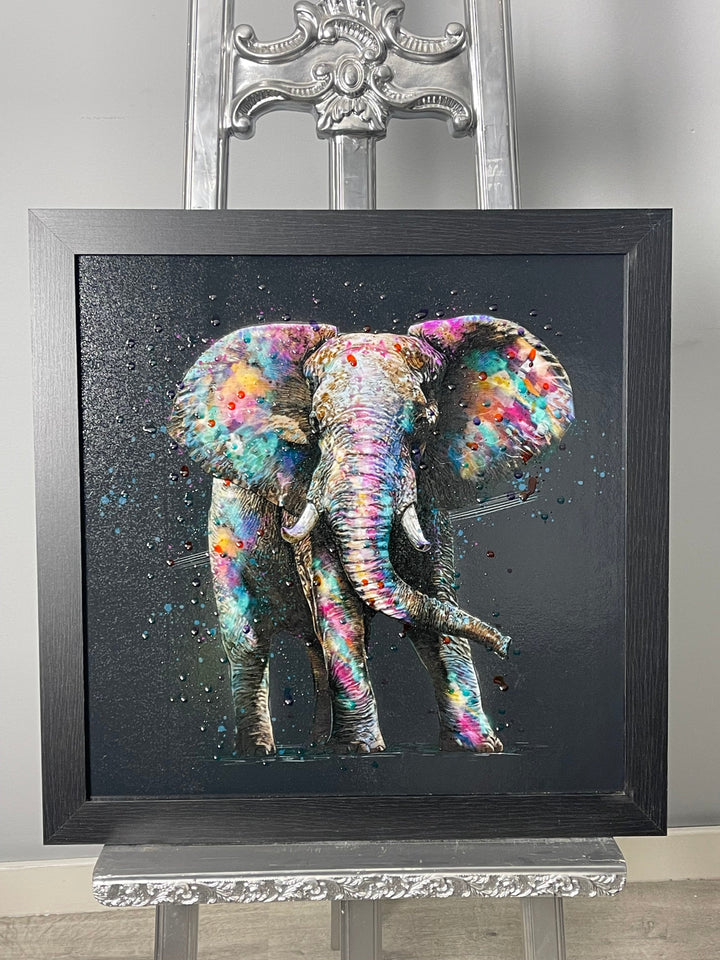 AN568 Colourful Elephant OV