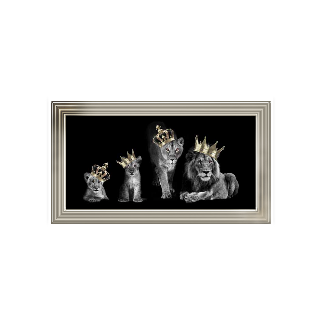 AN624-GD Lion Family Portrait