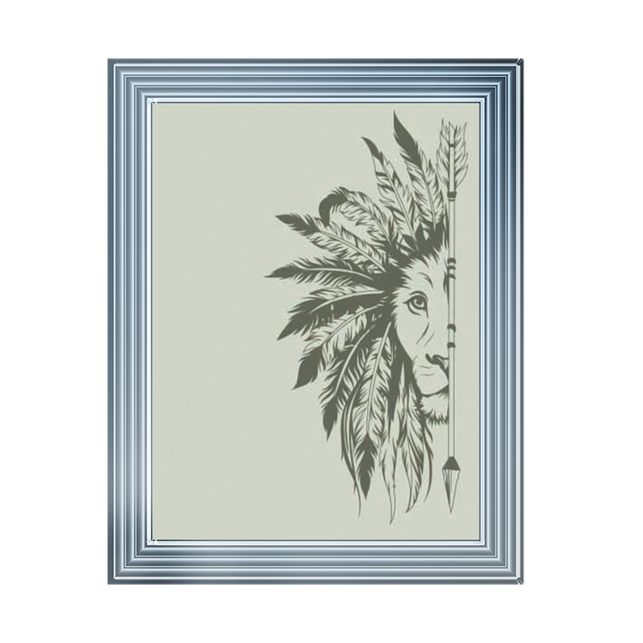 Tribal Lion Sketch |