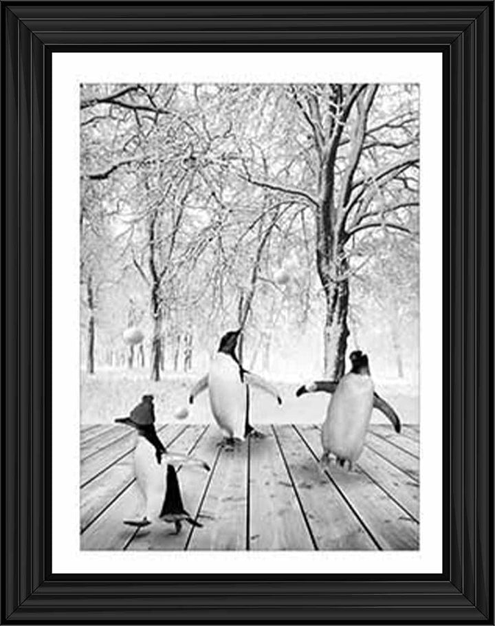 AN747-B&W Pandas Winter ll