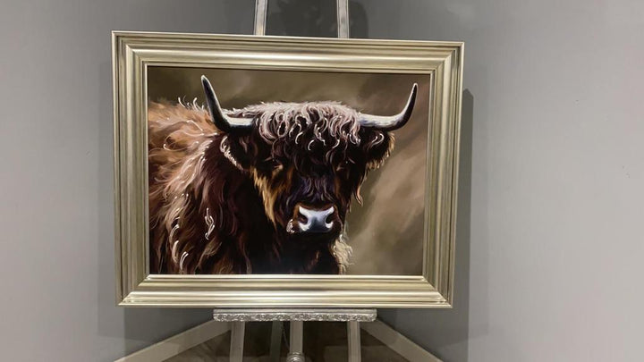 AN866 Highland Cow ll