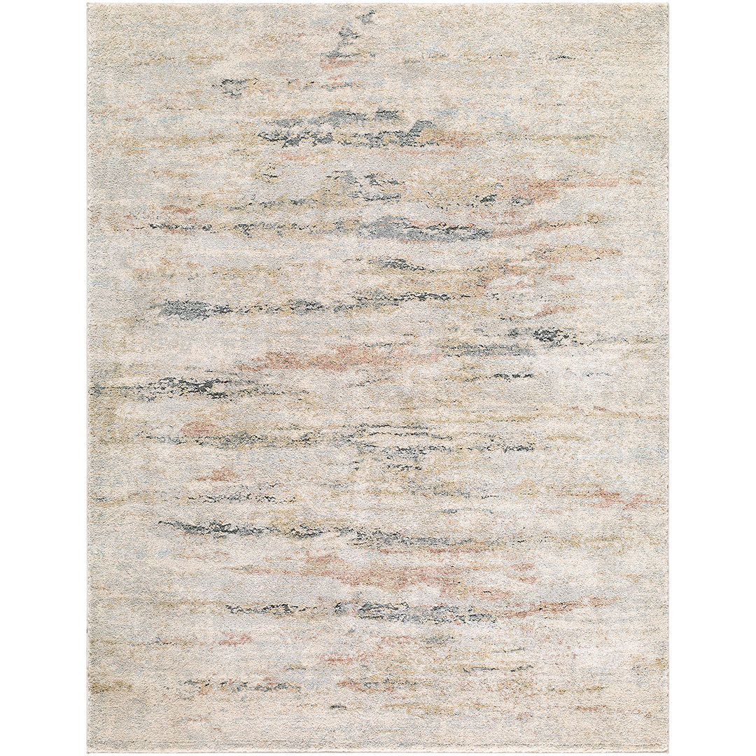 Stylish Avellino Abstract Modern Marble High Pile Rug