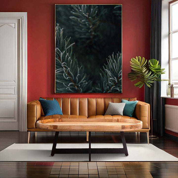 Colin Modern Oval Coffee Table