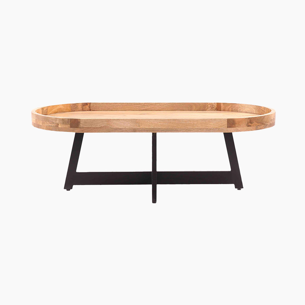 Colin Modern Oval Coffee Table